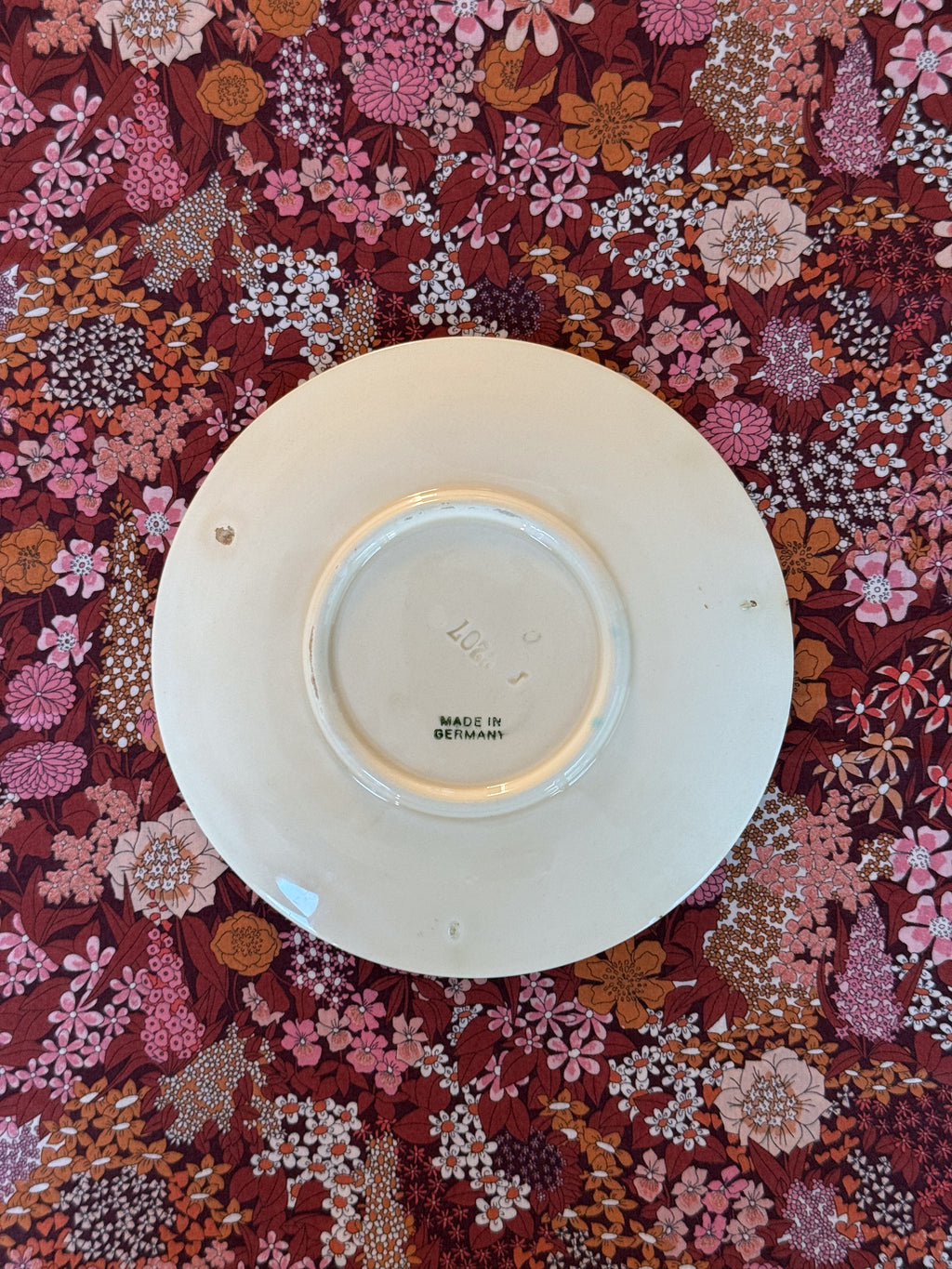 German Art Deco plate