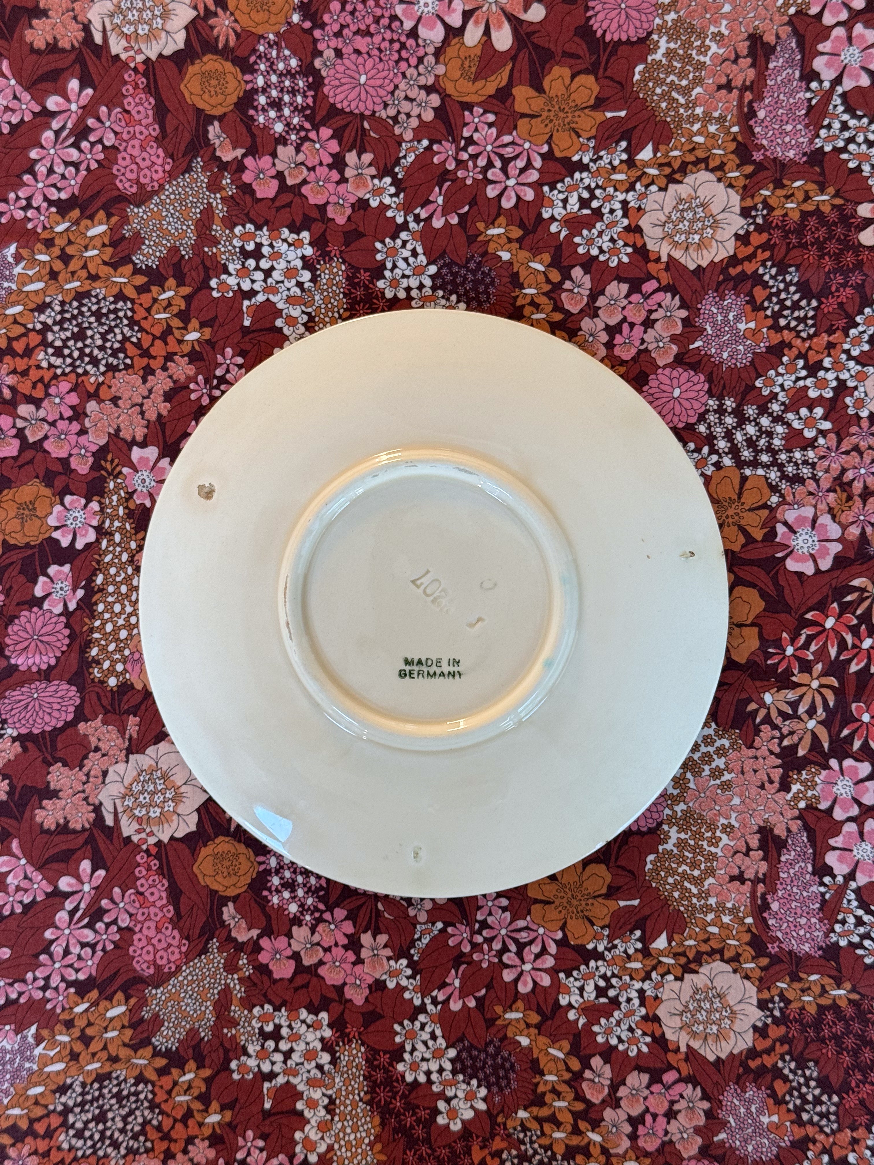 German Art Deco plate