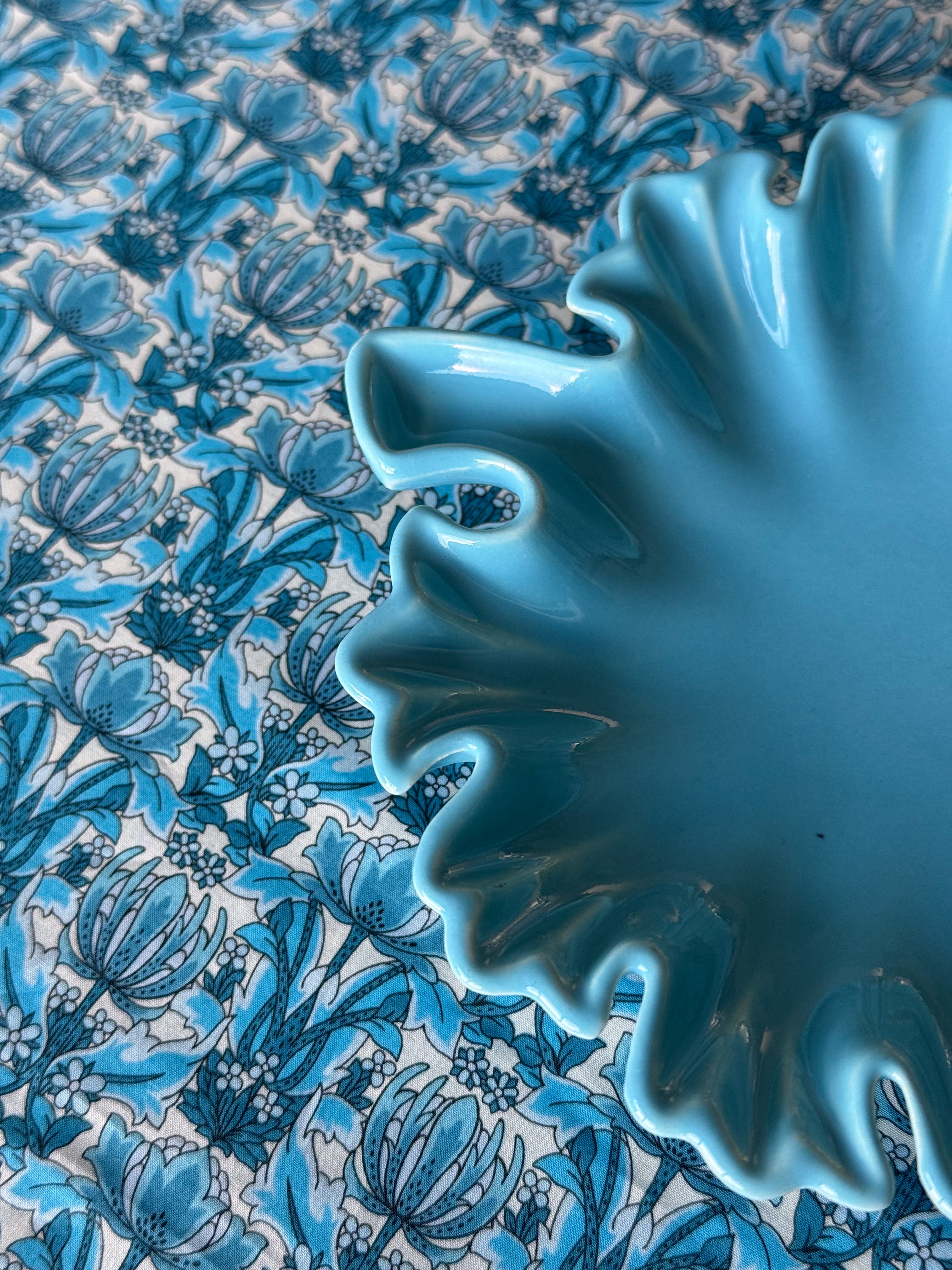 Small, ceramic plate