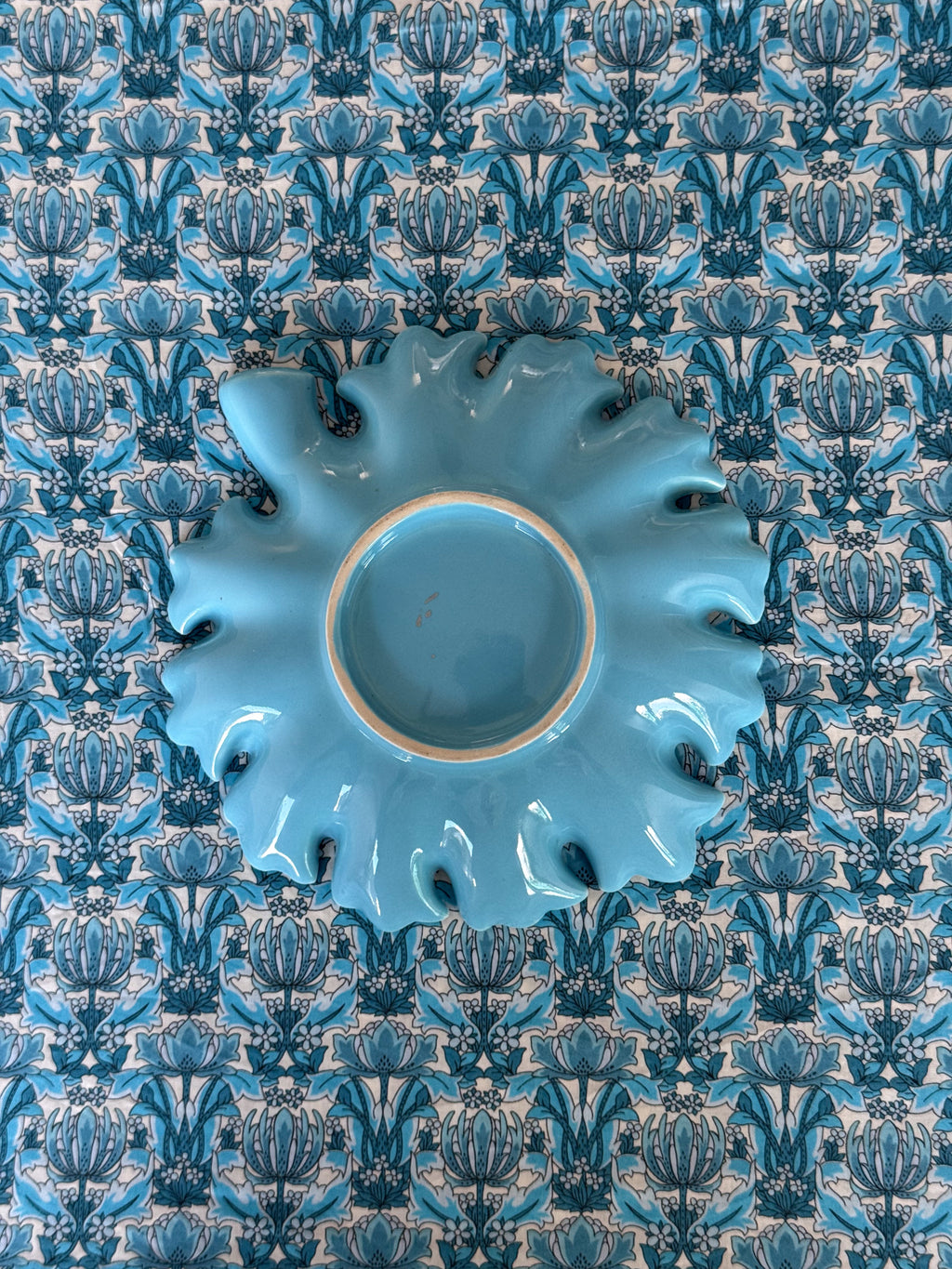 Small, ceramic plate