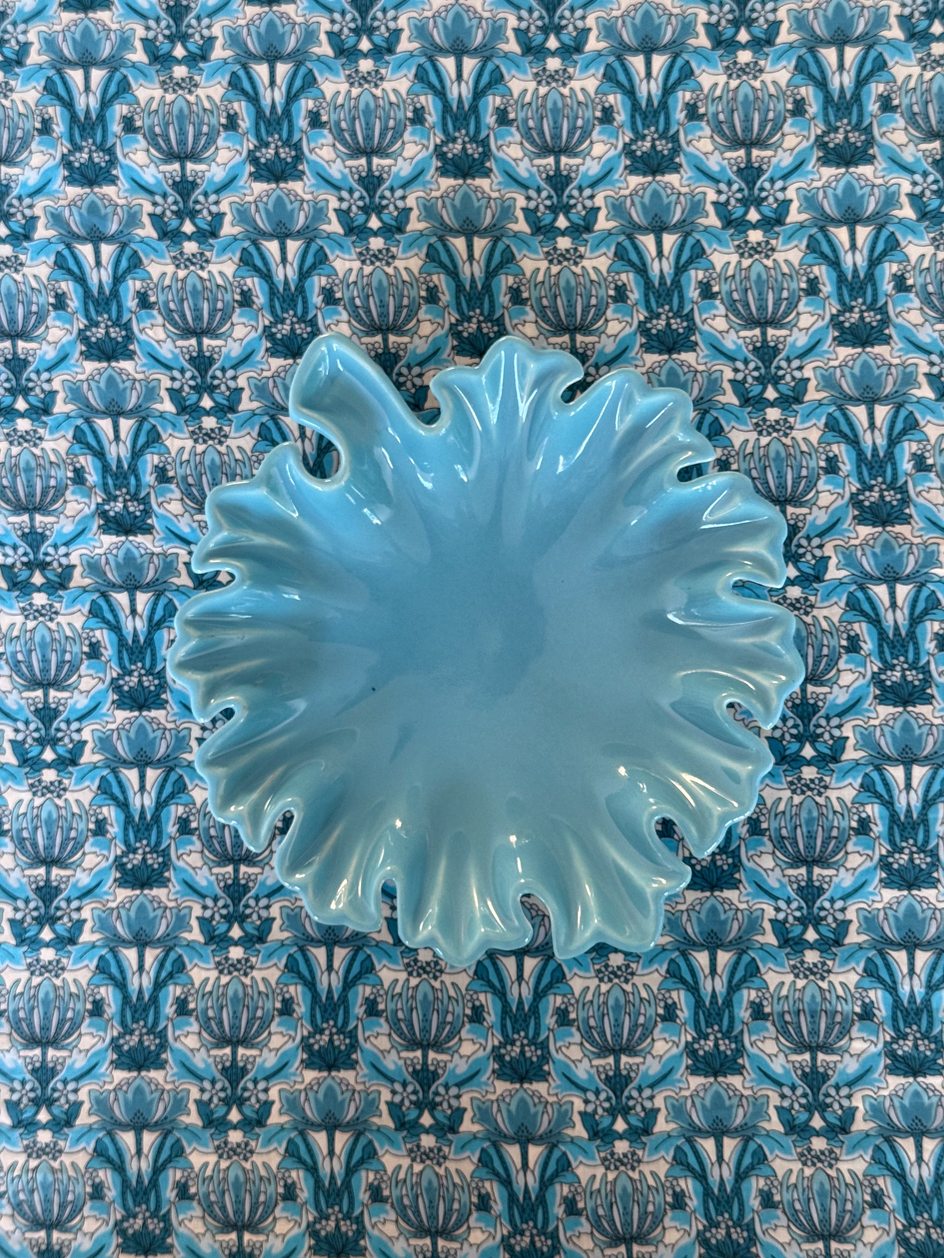 Small, ceramic plate