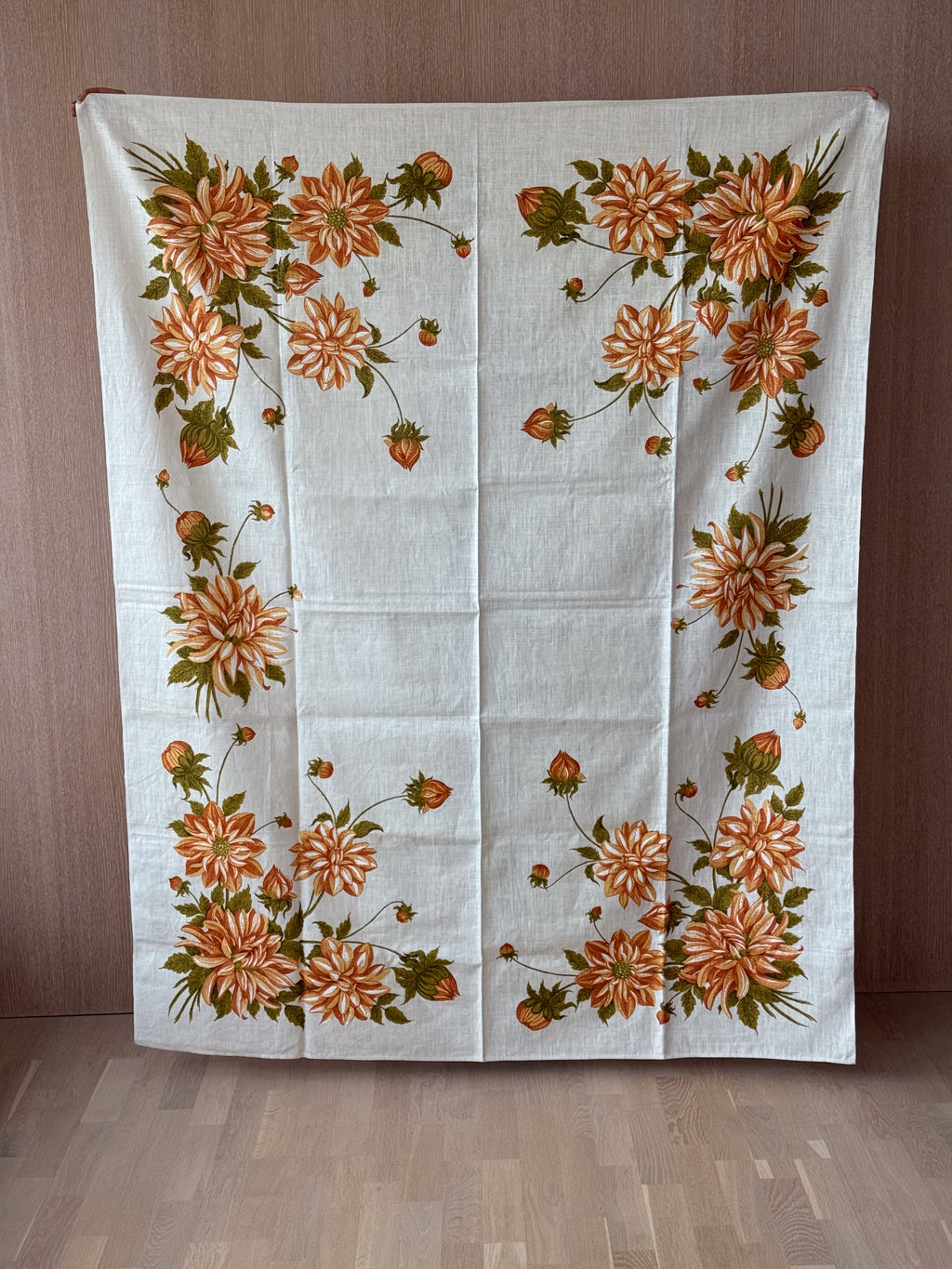 Vintage, linen tablecloth