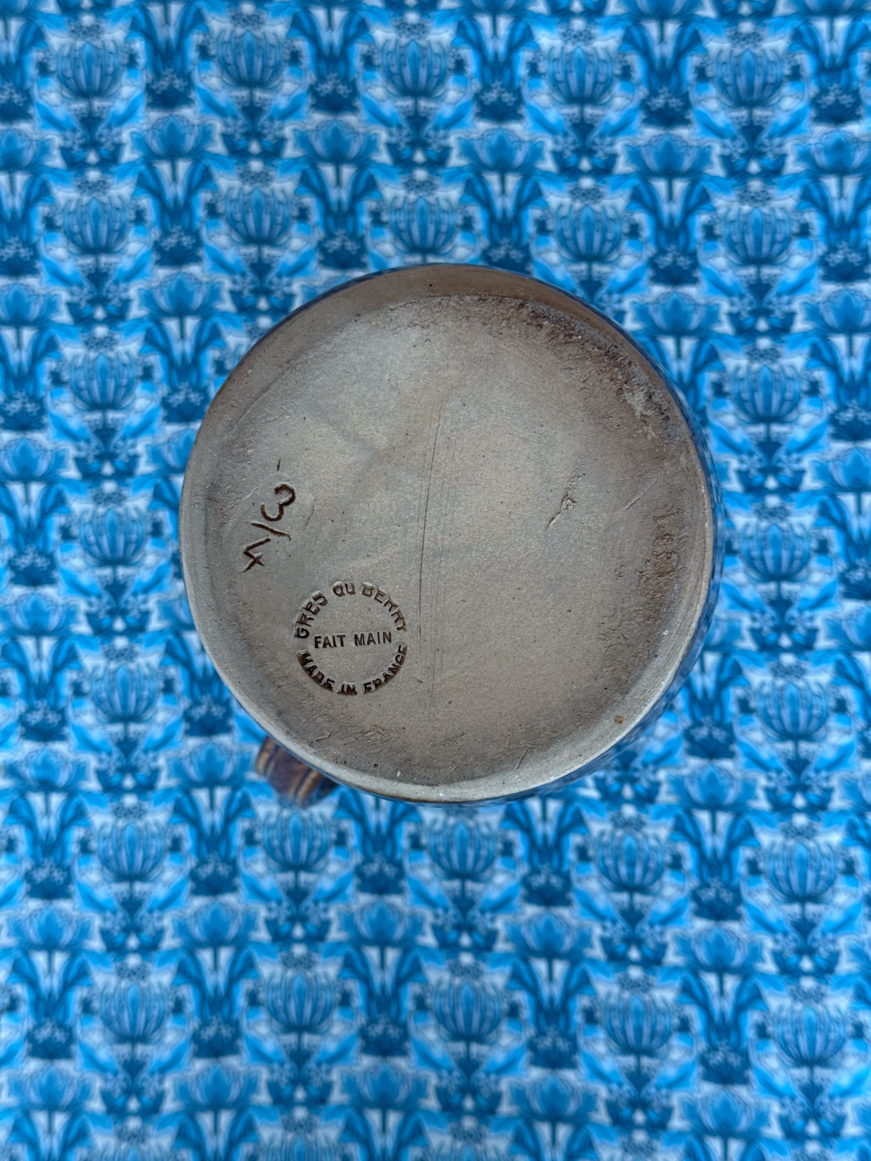 Ceramic pitcher, Gres Au Berry