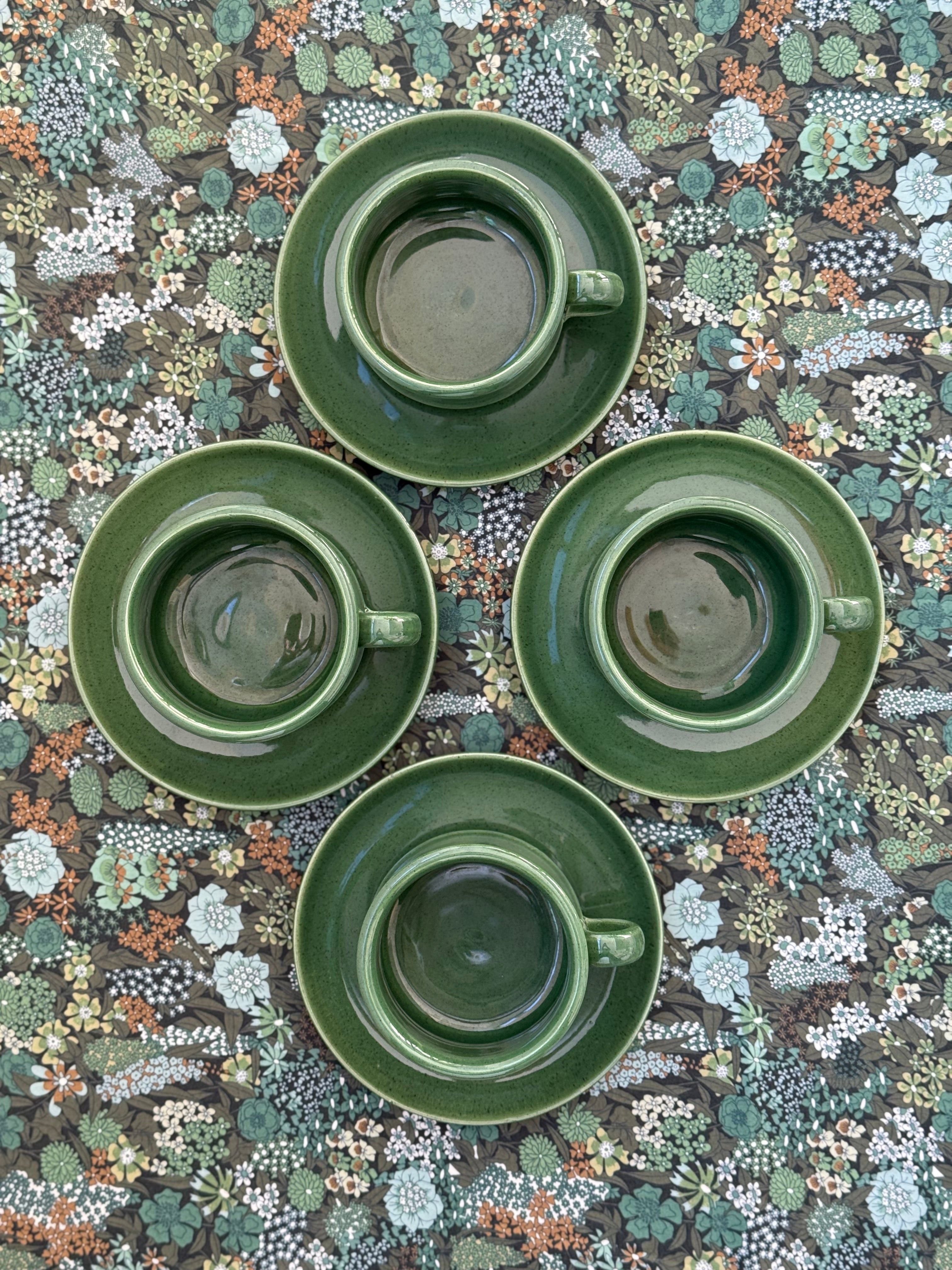 Handmade tea cups, Bo Fajans