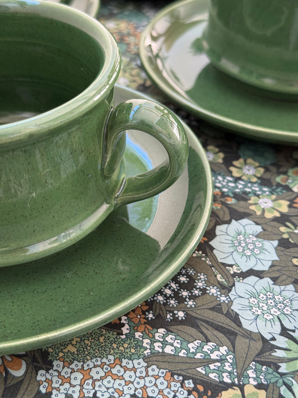 Handmade tea cups, Bo Fajans