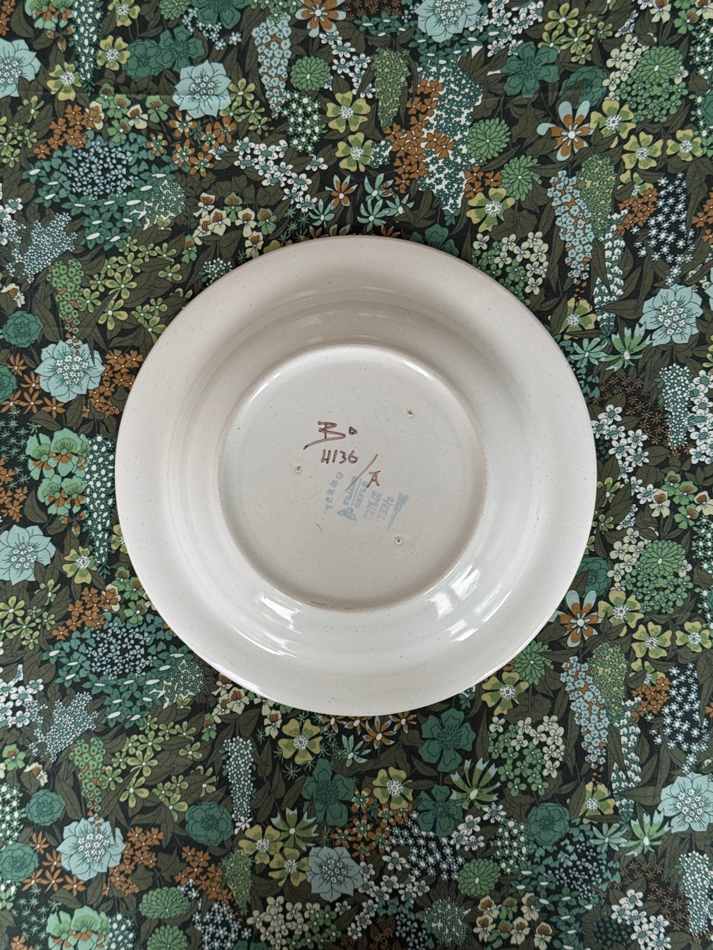 Plate, Bo Fajans, Gefle