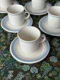 Six coffee cups, italian design