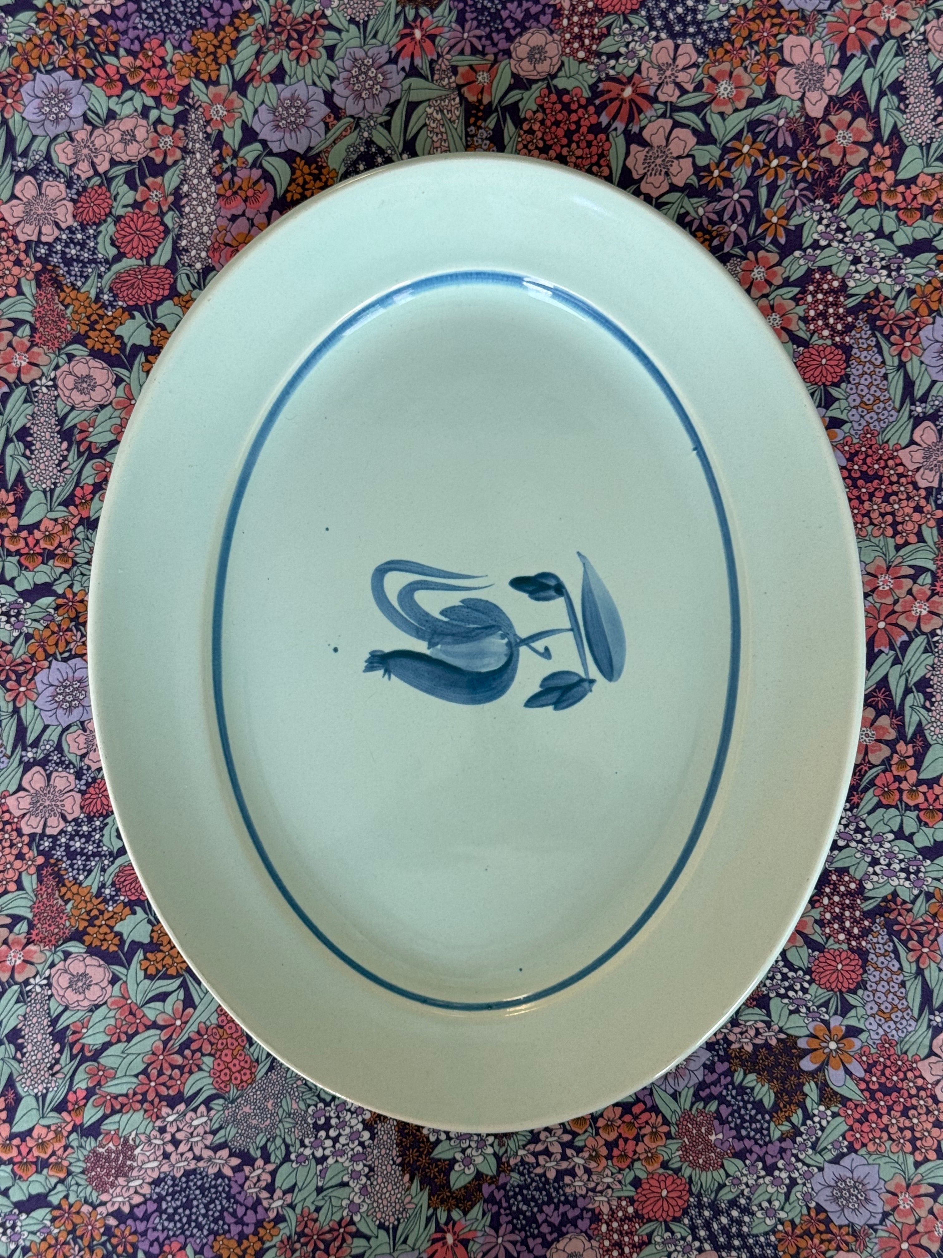 Serving plate, "Tuppservisen" by Bo Fajans