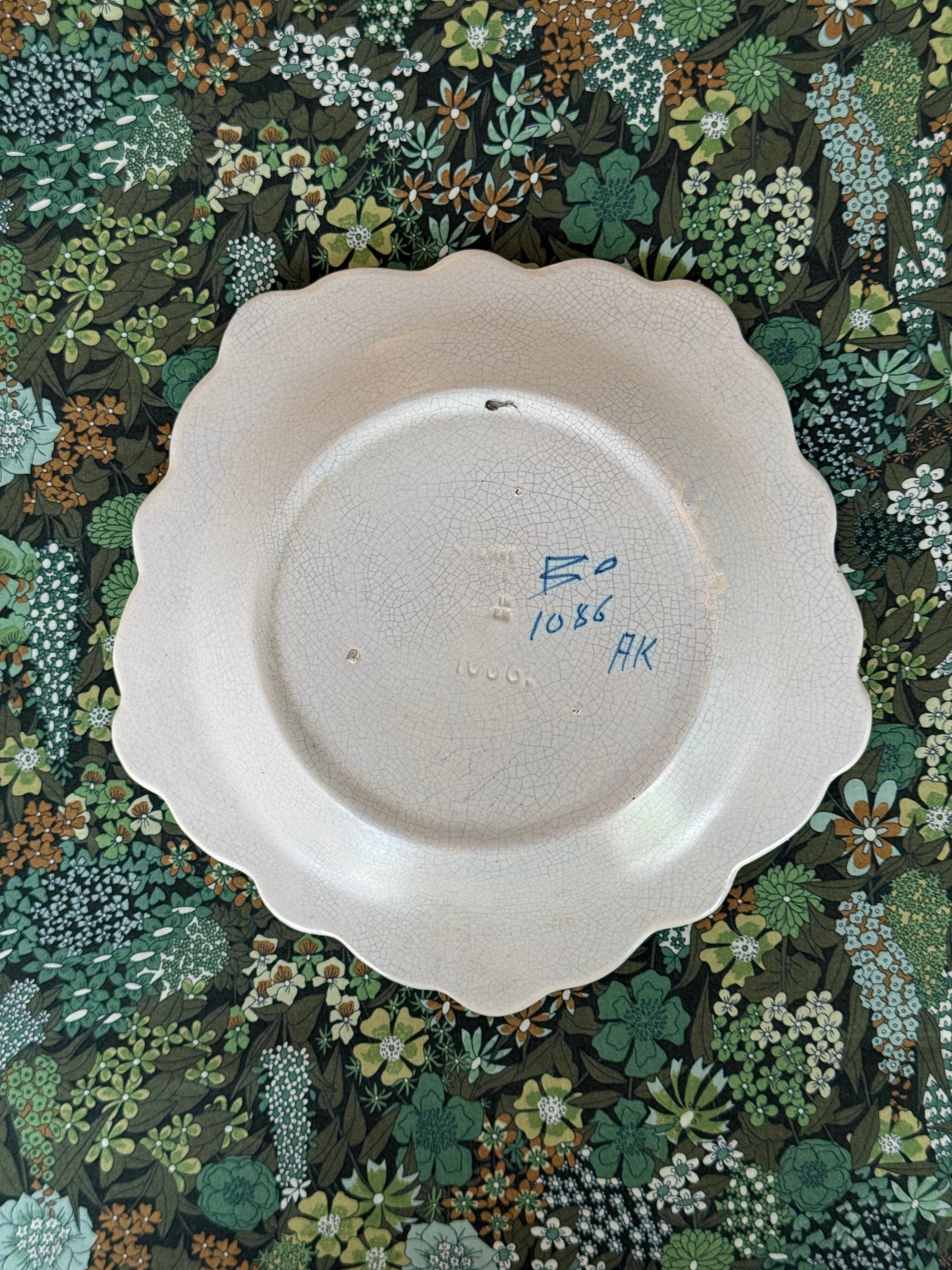 Fruit plate, Bo Fajans by Allan Ebeling