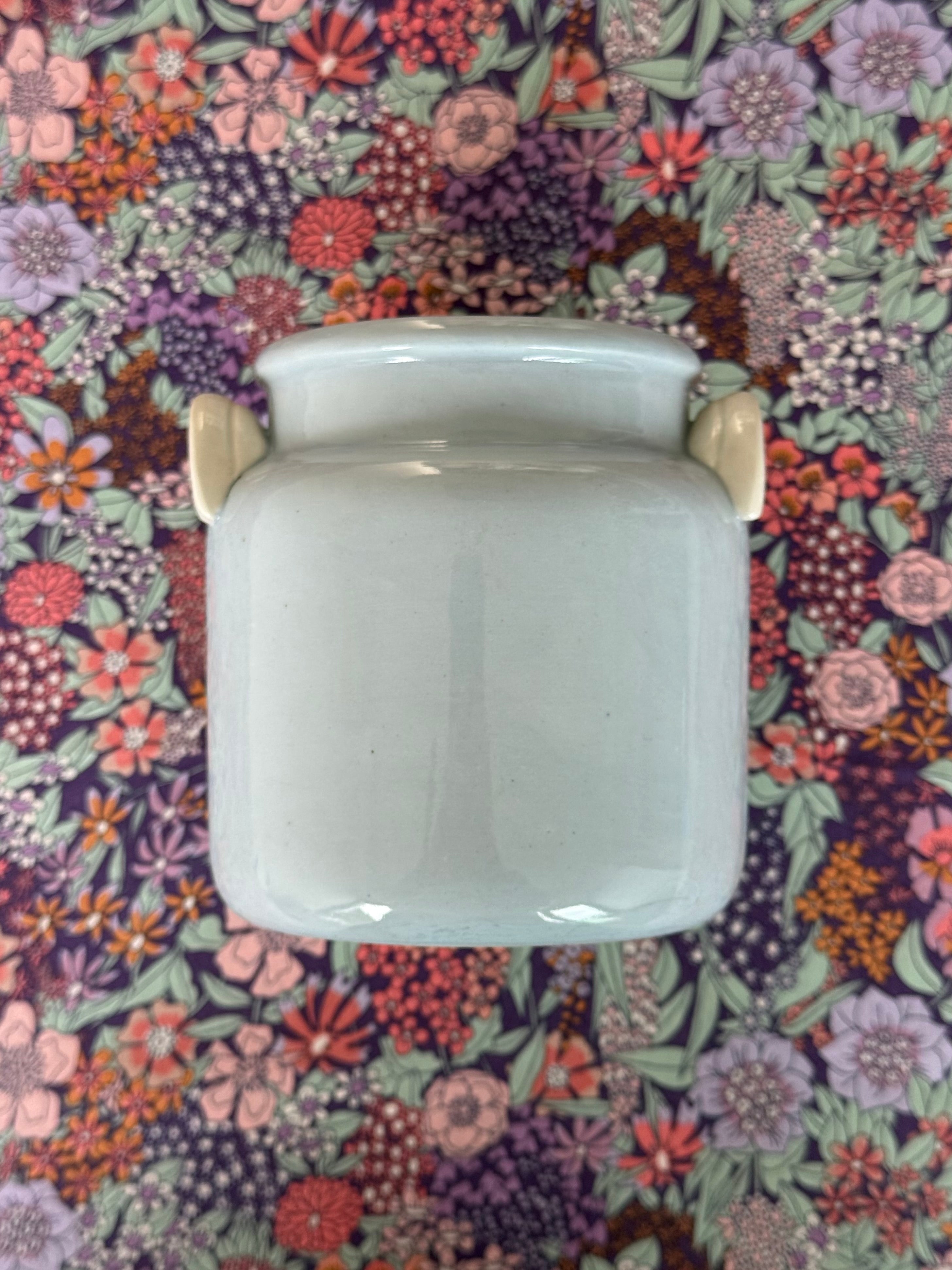 Light blue pot, Rörstrand.