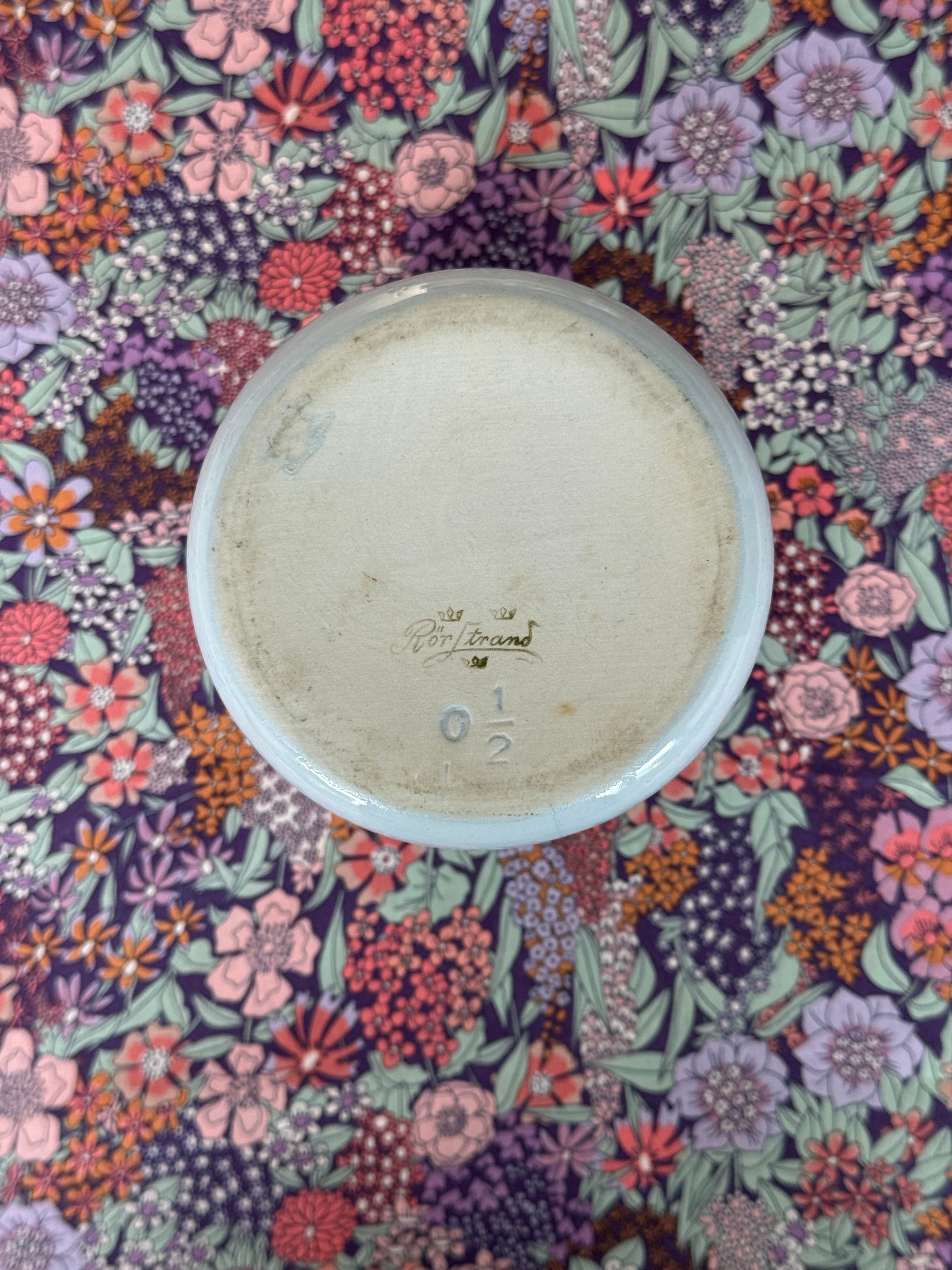 Light blue pot, Rörstrand.