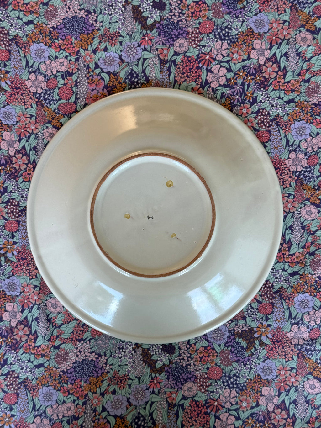 Decorative plate, Upsala-Ekeby, "Ängsblom"