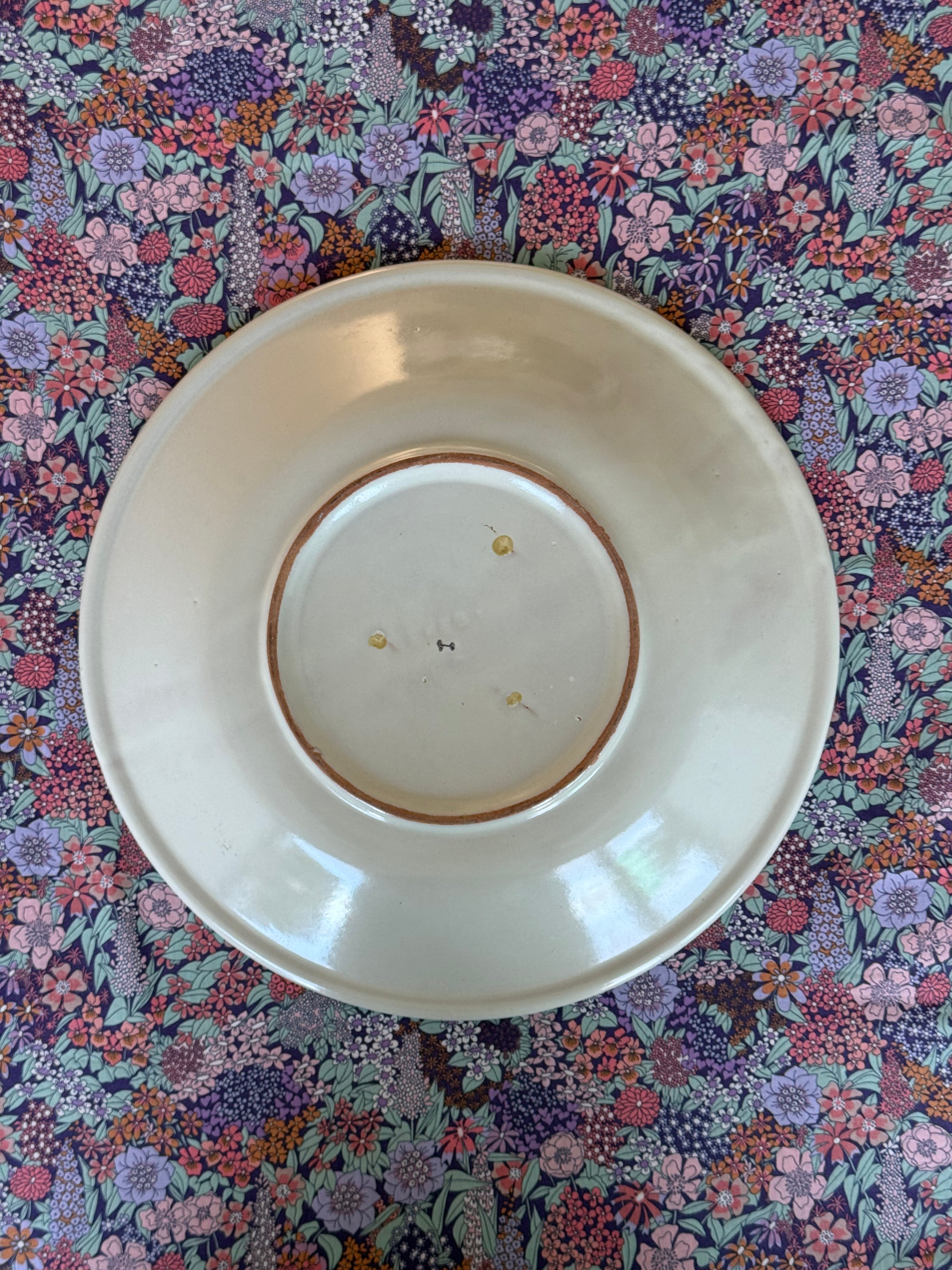 Decorative plate, Upsala-Ekeby, "Ängsblom"