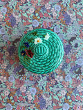 Vintage Majolica ceramic bowl, by Schramberg