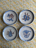 Four plates, Uppsala Ekeby by Anna-Lisa Thomson