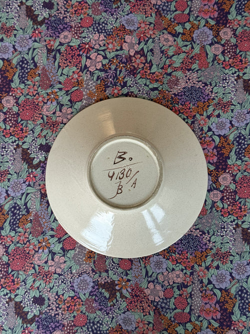 Handpainted bowl, Bo Fajans, Gefle