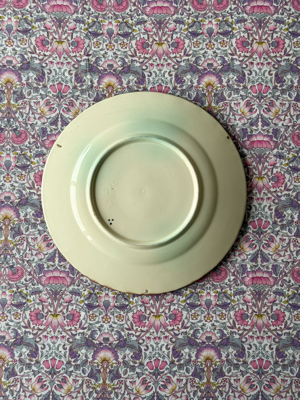 Assiette, Majolica, early 1900s